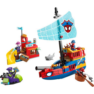 Lego marvel 11208 team spidey piratenschip