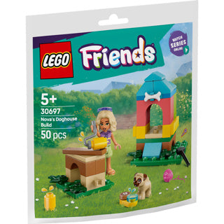 Lego friends - nova's zelfgebouwde hondenhok constructiespeelgoed (30697)