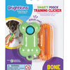 Brightkins Smarty pooch training clicker bone