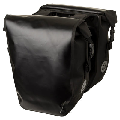 Agu clean dubbele fietstas shelter large zwart - 41110600-000
