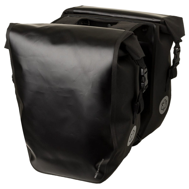 Agu clean dubbele fietstas shelter large black