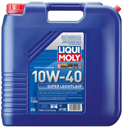 Liqui moly motorolie super leichtlauf super smooth running oil 20 ltr.