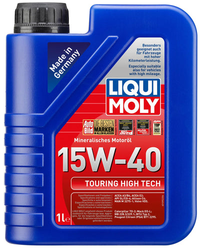 Liqui moly motoröl touring high tech touring high tech 1 ltr. 15w-40hd
