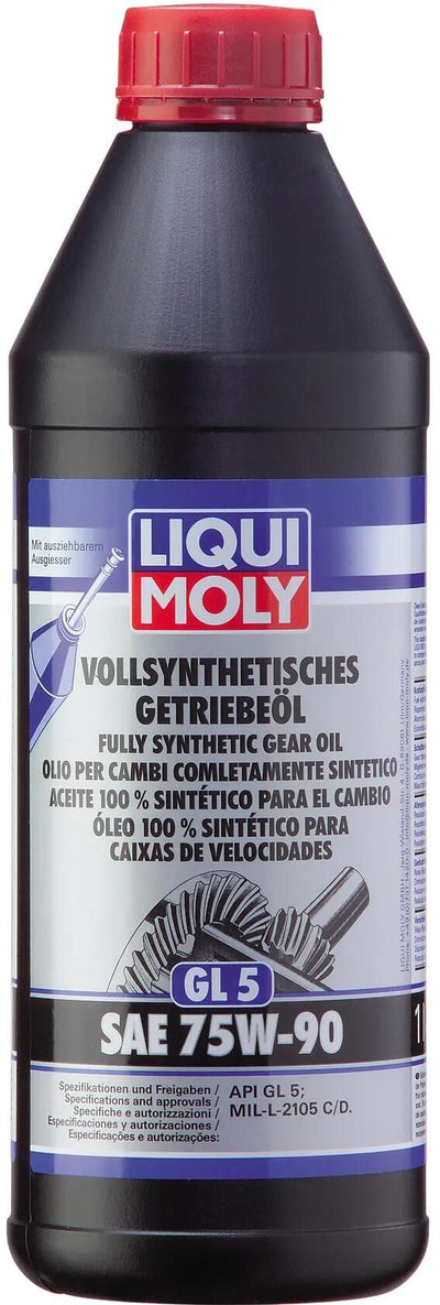 Liqui moly transmissieolie gl5 getr.oel 75w90 gl5 1l lm