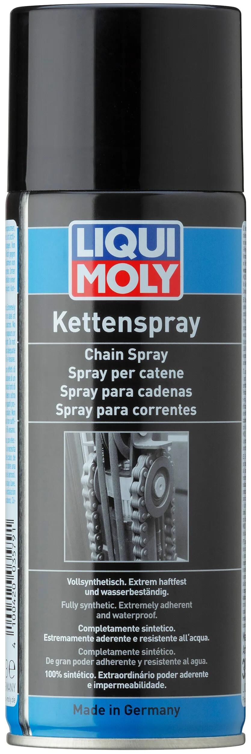 Liqui moly haftschmiermittel chain spray 400 ml can contents 400ml
