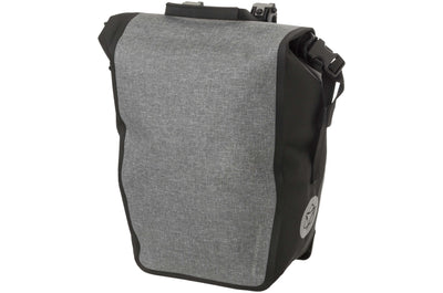 Agu clean enkele fietstas shelter click'ngo medium melange grey