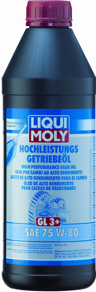 Liqui moly getriebeöl gl3+ gear oil gl3+ 1ltr. 75w-80