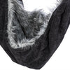 Trixie Hondentas buikdrager soft zwart grijs