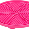 Trixie lick'n'snack mat met zuignappen siliconen roze