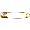Creativ company veiligheidsspelden l: 22 mm dikte 0 6 mm goud 100stuks