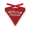 Plenty gifts Kerst bandana merry christmas glitter rood