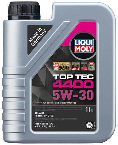 Liqui moly motorolie top tec 4400 top tec 4400 5w-30 1l