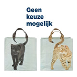 Boodschappentas poezenstaart assorti - afbeelding 1