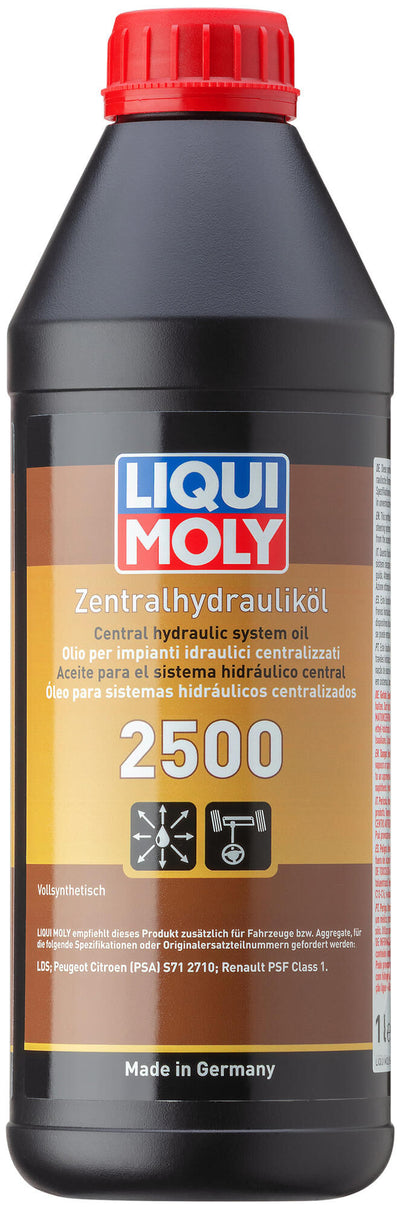 Liqui moly hydrauliköl 2500 cenral hydraulic oil 2500 can contents 1l
