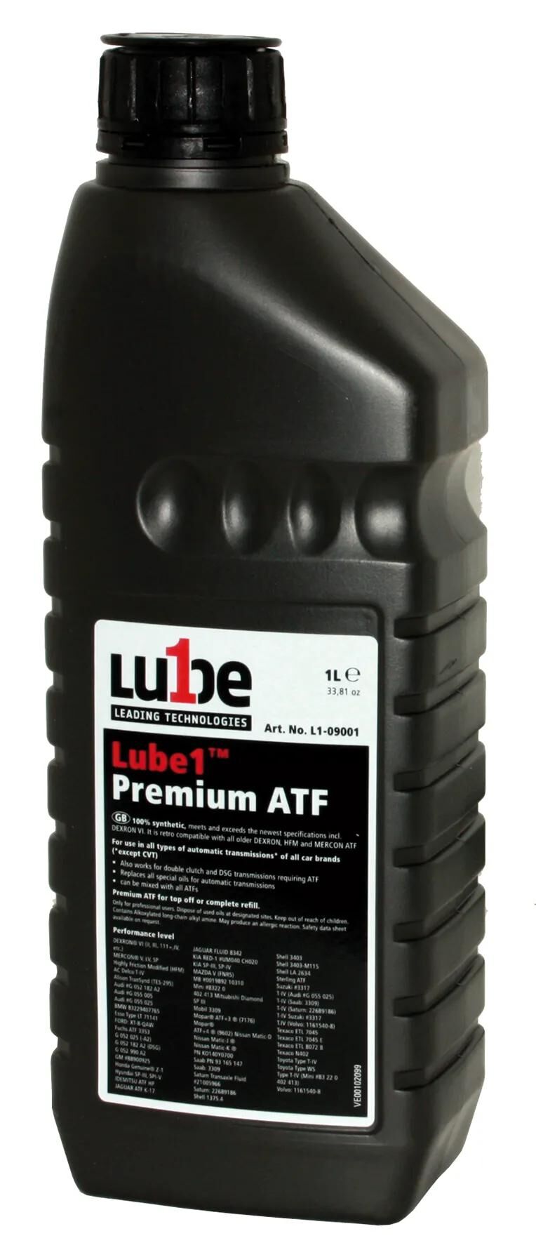 Lube1 transmissieolie premium atf premium atf 1l