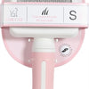 Zolux anah slickerborstel roze wit