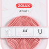 Zolux Anah borstel rond rubber roze