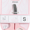 Zolux Anah nagelschaar roze wit