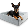 Bia bed rib hoes hondenmand grijs