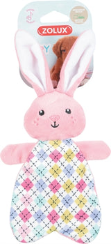 Zolux Puppy tiny pluche konijn roze - afbeelding 3