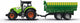 Online retail shop silver wheels tractor met aanhanger en licht en geluid