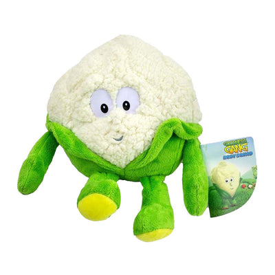 bloemkool knuffel pluche, 25cm