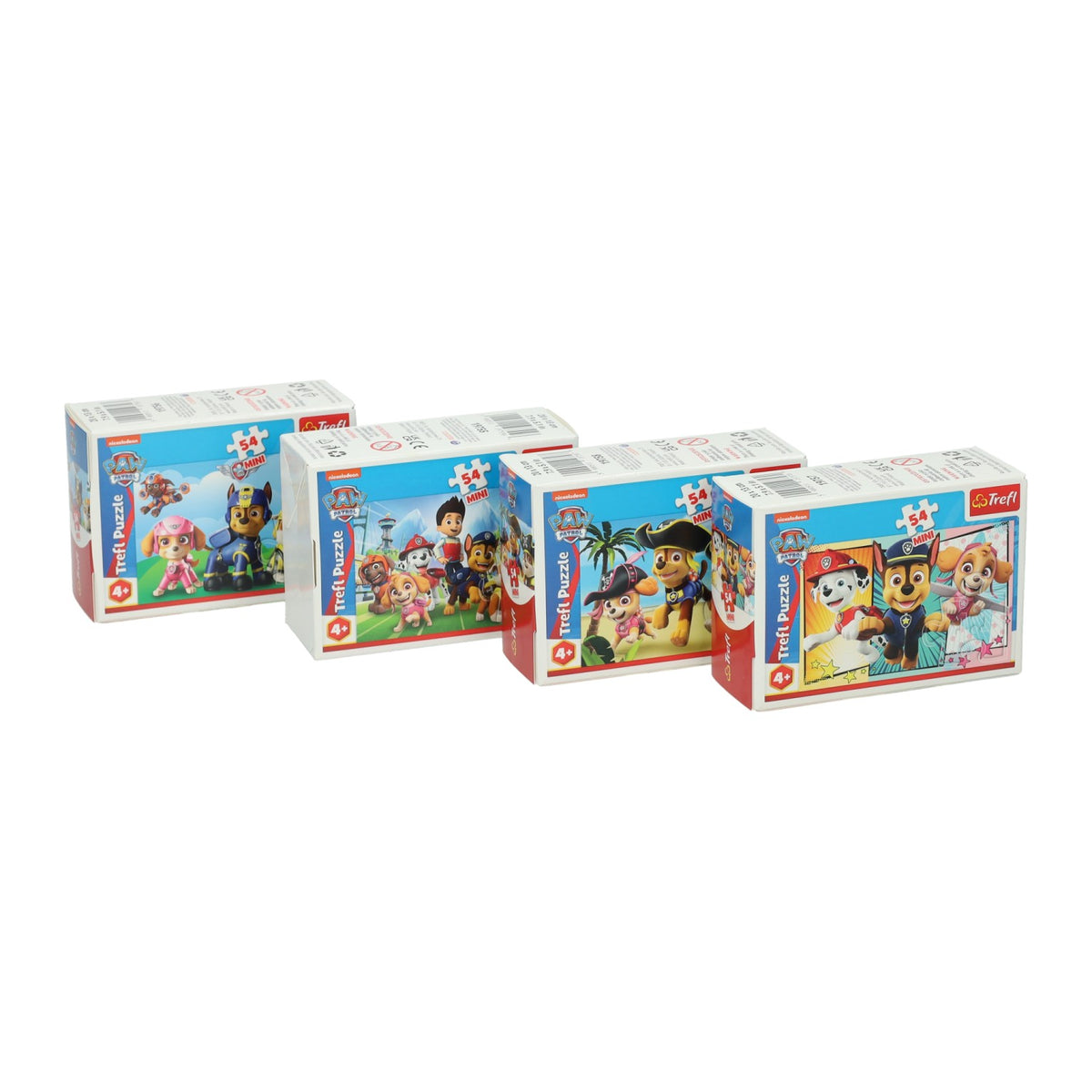 Paw patrol mini puzzel paw patrol, 54st.