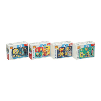 mini puzzel minions, 54st.