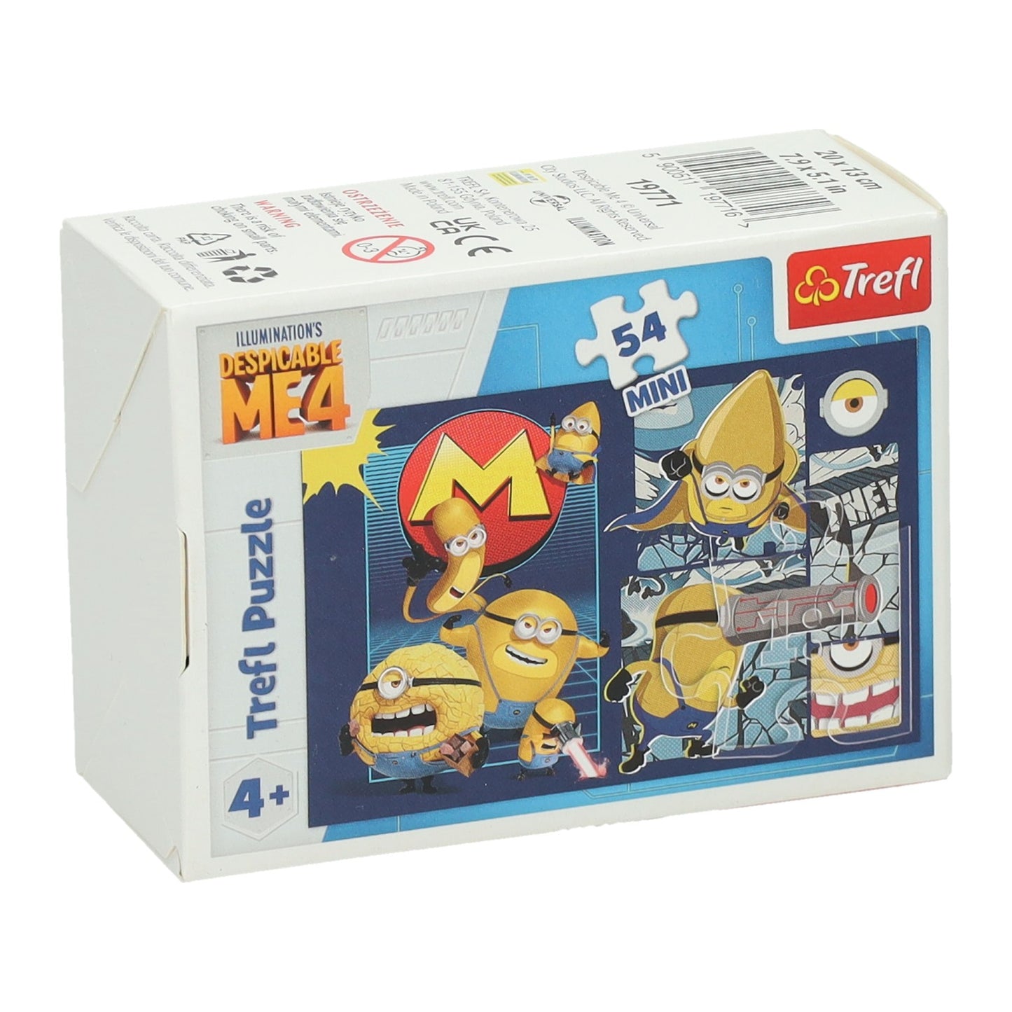 mini puzzel minions, 54st.