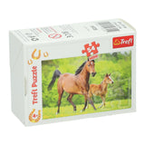 Mini puzzel paarden, 54st. - afbeelding 2