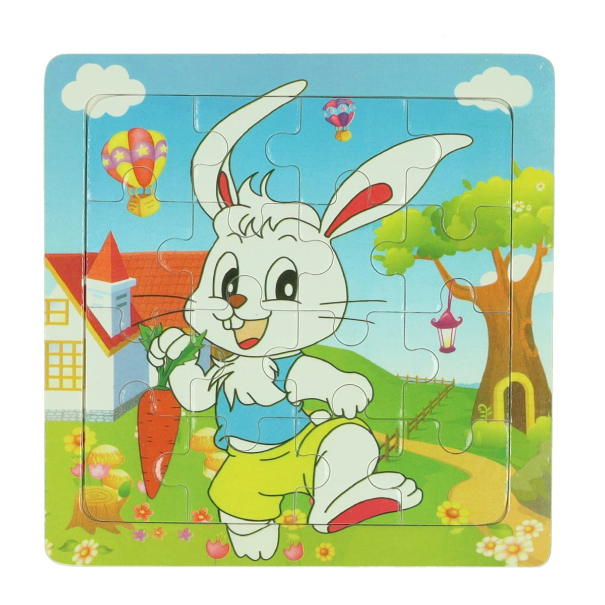Houten puzzel dier, 16st.
