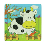 Houten puzzel dier, 16st. - afbeelding 4