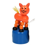 Houten drukfiguur dier - afbeelding 2
