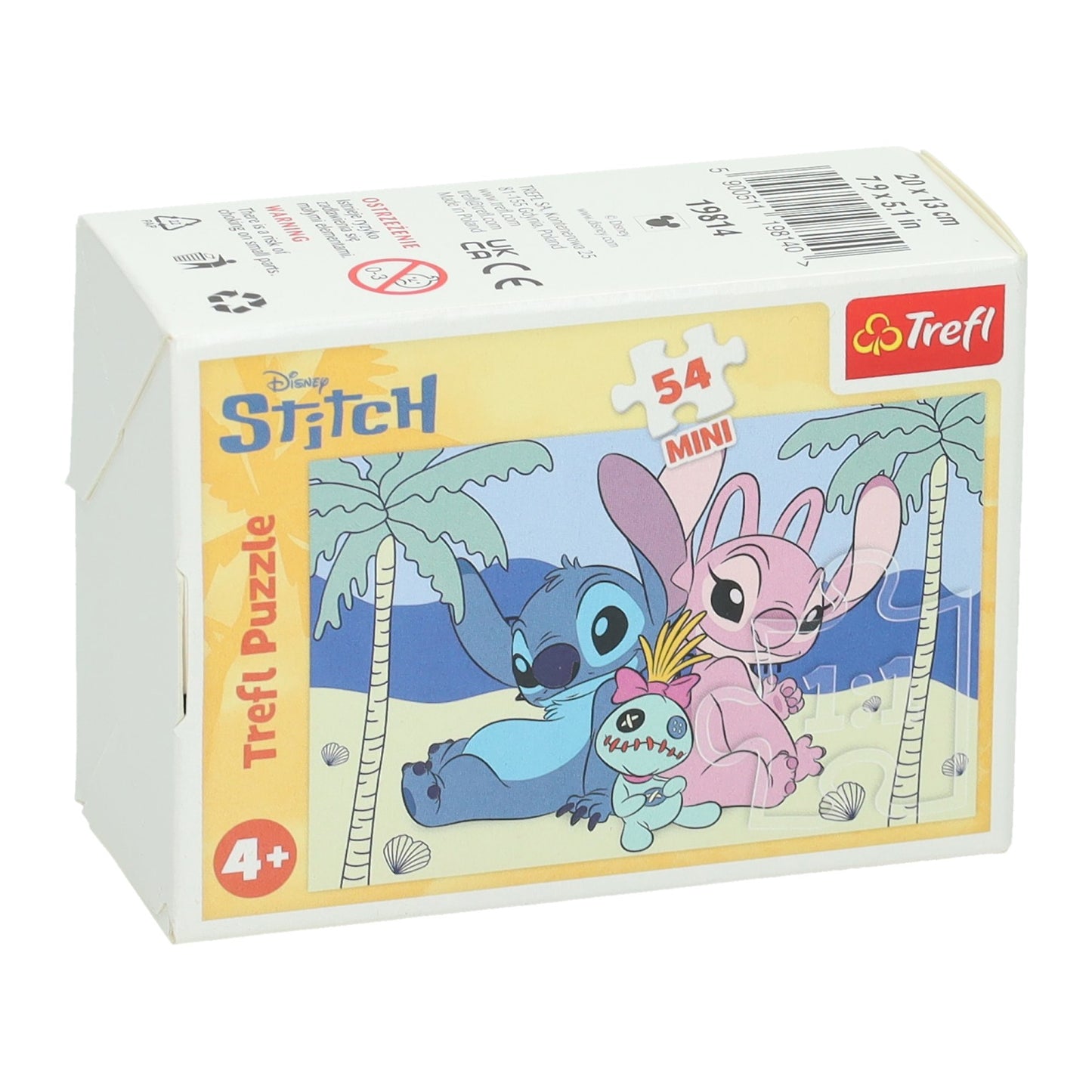 Mini puzzel lilo stitch 54pcs