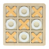 Houten boter, kaas en eieren spel - 14x14cm