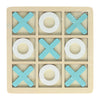 Houten boter, kaas en eieren spel - 14x14cm