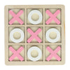Houten boter, kaas en eieren spel - 14x14cm