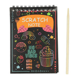 Scratch notitieboek - 10 blaadjes - afbeelding 1