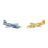3d foam vliegtuig 9cm - 2st. - afbeelding 1