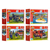 Brandweerman sam mini puzzel - 54st. - afbeelding 1