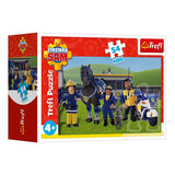 Brandweerman sam mini puzzel - 54st. - afbeelding 2