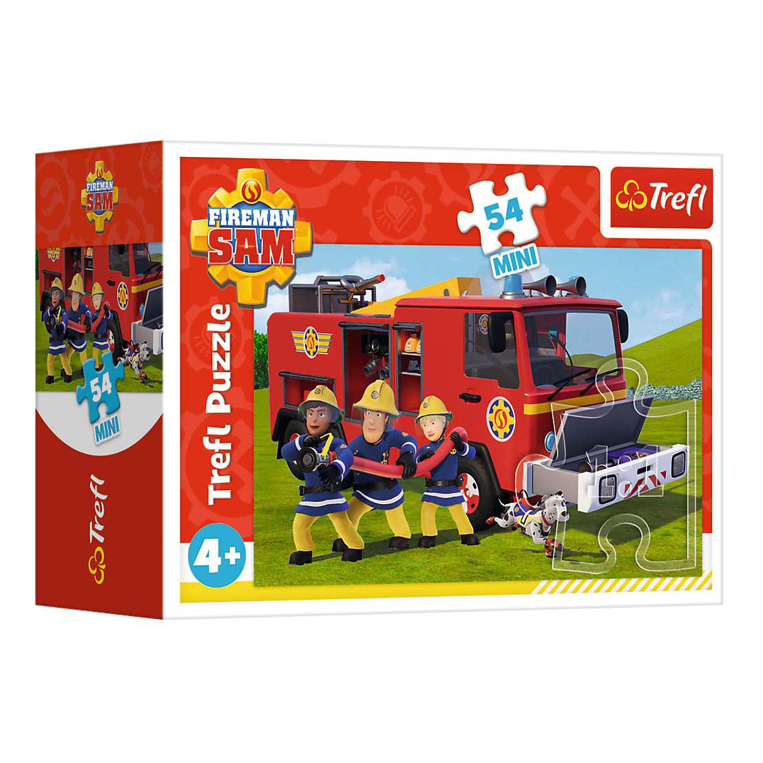 Brandweerman sam mini puzzel - 54st.