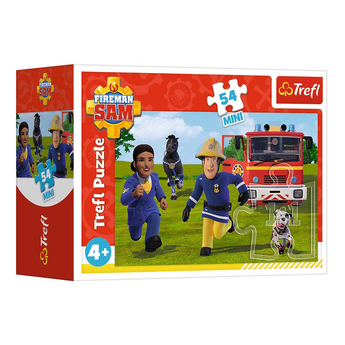 Brandweerman sam mini puzzel - 54st.