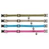 Trixie halsband kat nylon assorti