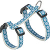 Trixie kattentuig met riem grijs blauw