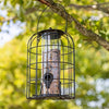 Trixie voerdispenser met gaasbescherming zwart