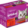 Whiskas Whis multipack pouch senior vlees selectie in saus