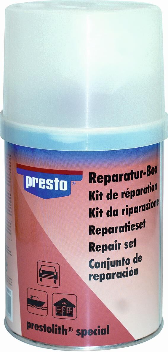Presto polyesterhars, geel