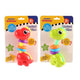 Jonotoys dinosaurus muziek rammelaar 14 cm groot