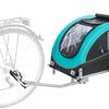 Trixie Hondenfietskar limited edition zwart turquoise